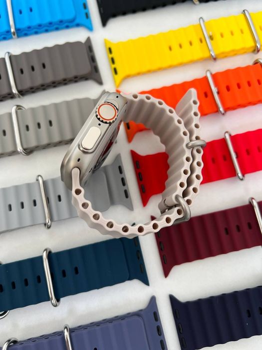 Ремешок Ocean Band на Apple Watch силиконовый ремінець браслет силікон