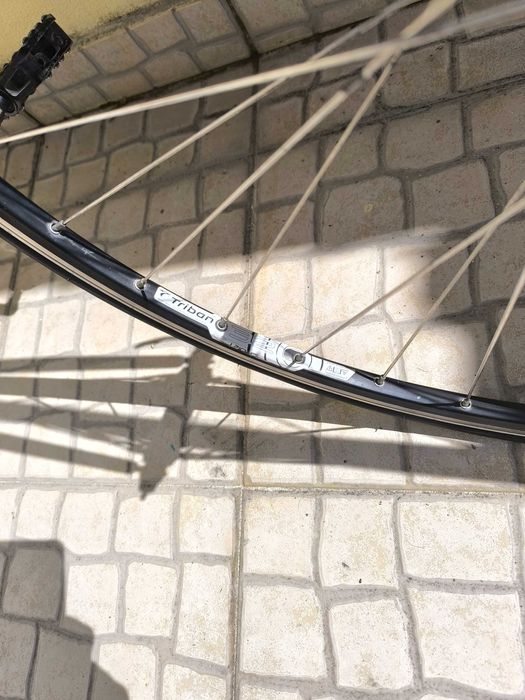 Bicicleta de ciclismo antiga