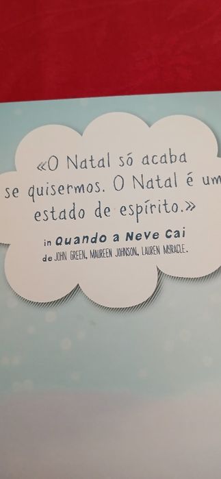 Postal Boas Festas-Quando a neve cai