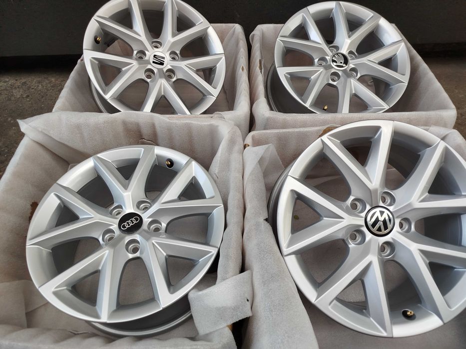 A95# Alufelgi DEMO 16" 5x112 7j et 43 Seat Vw Audi Skoda