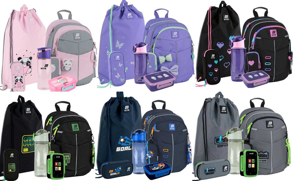 Рюкзак шкільний Kite Education K25-771S K26-771S 763S пенал