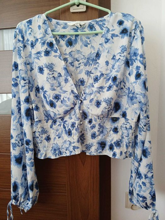 H&M bluzka zwiewna letnia