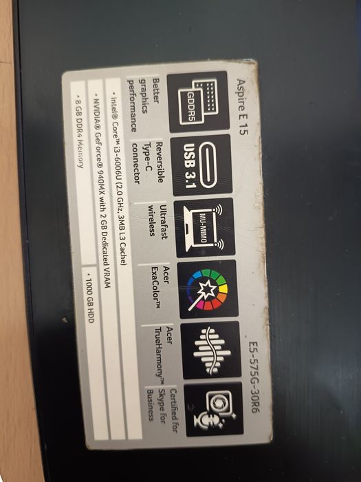 Portátil acer bom estado