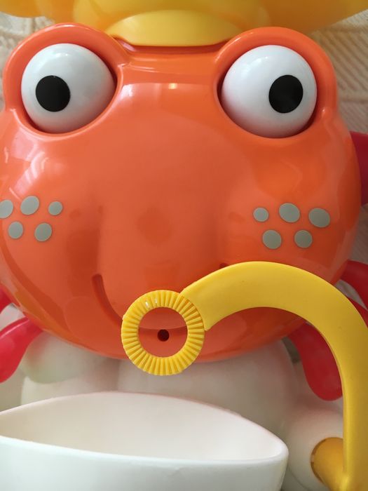 Carangueijo brinquedo de banho