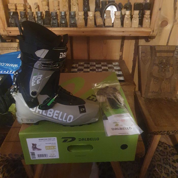 SKITUROWE Dalbello Quantum Free 110 nr. 27-27,5 dł. skorupy 305mm NOWE  posezonowa wielka obniżka cen !!!
