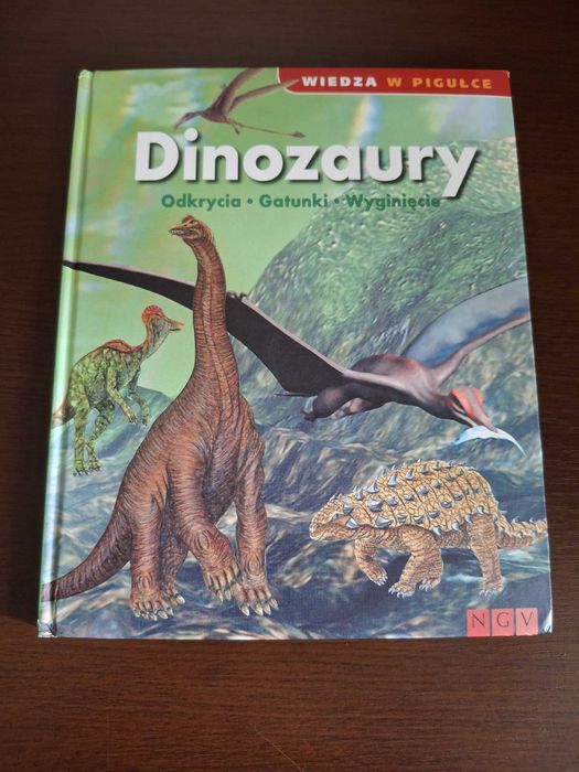 Książka dla dzieci Dinozaury