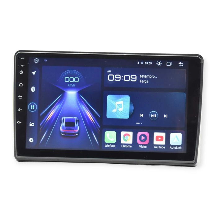 Rádio 2 DIN Android para AUDI A4 – GPS WiFi -com garantia