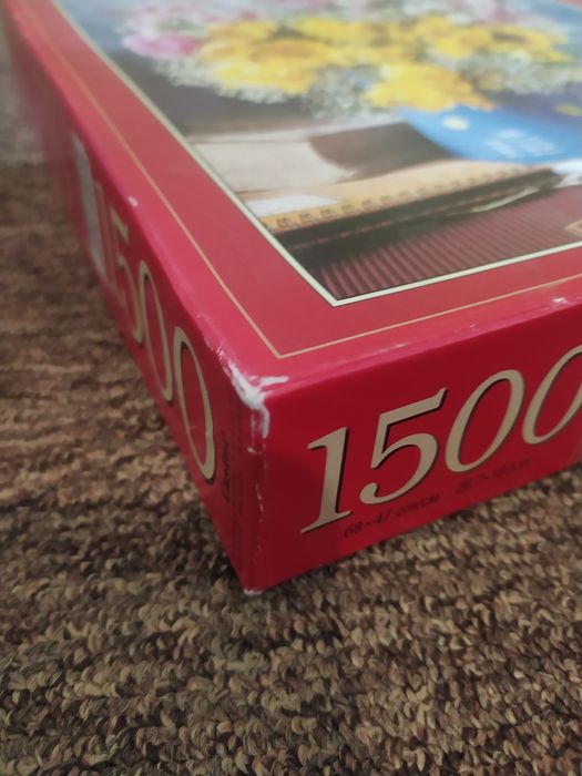 puzzle kwiaty 1500 elementów