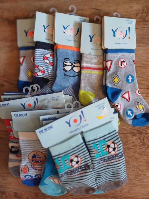 skarpety skarpetki chłopięce 19-20