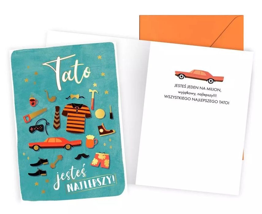 Karnet B6 Tata. Kukartka