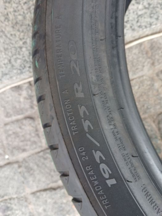 2 pneua 195 55 r20 michelin