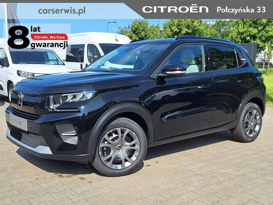 Citroën C3 1.2 Turbo 100 KM MT6 wersja Max | Czarny | Nowy model 2025