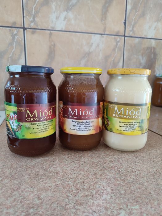 Sprzedam miód z własnej pasieki