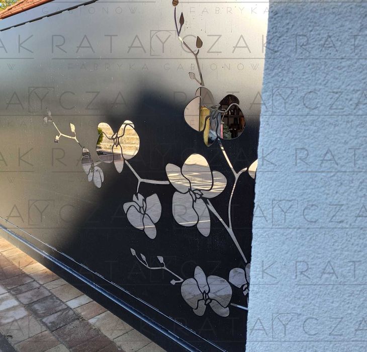 Przęsło Laser CNC wycinane nowoczesne wg.wzoru 1,20m