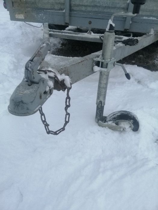 Причіп, прицеп дуже міцний, одноосний