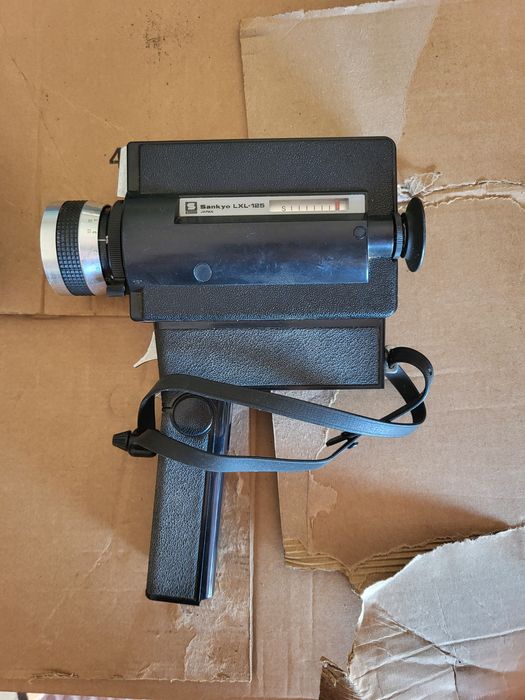 Máquina de filmar antiga