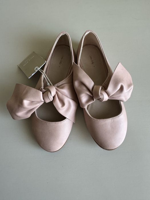 Туфлі балетки Zara шкіра 31 19,5 см