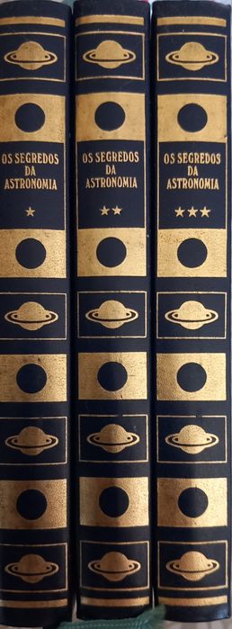 Livros : Os Segredos da Astronomia- 3 vols - portes incluídos