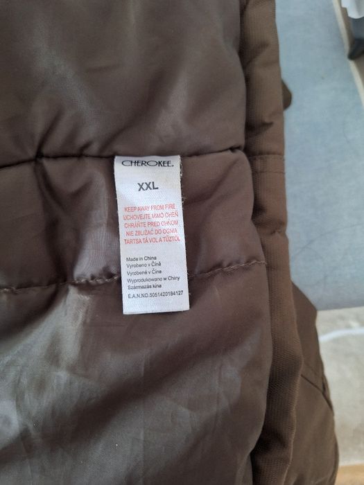 Kurtka zimowa męska XXL khaki jak nowa