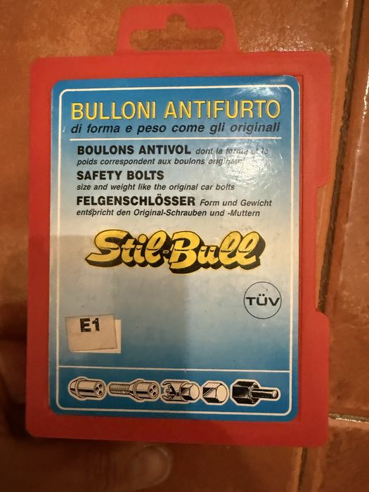 Pernos Segurança M12 x1,25