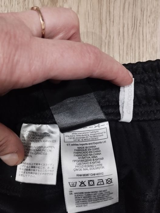 Штани спортивні чорні Adidas  / M