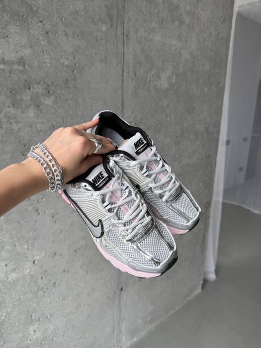 [БЕЗ ПЕРЕДОПЛАТ] Nike Zoom Vomero 5 Pink Foam Silver / кроссовки найк