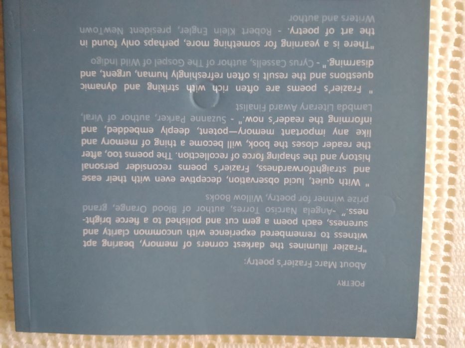 Poesia: Willingly - Marc Frazier (NOVO, PORTES GRÁTIS, AUTOGRAFADO)