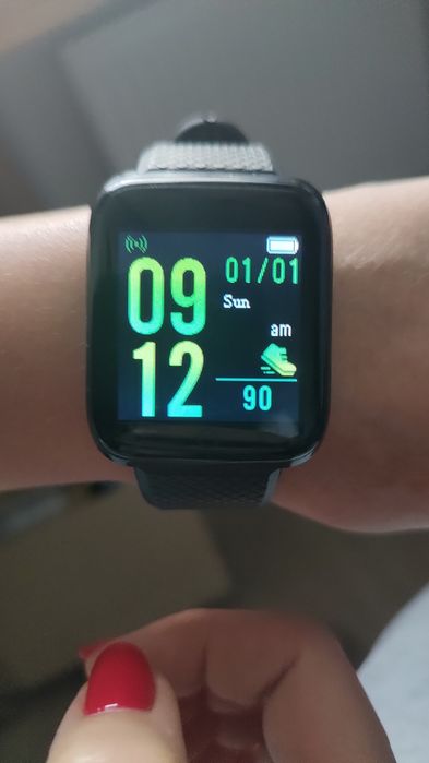 Smartwatch Kids w kolorze czarnym