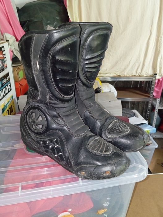 Botas de mota modeka tamanho 44