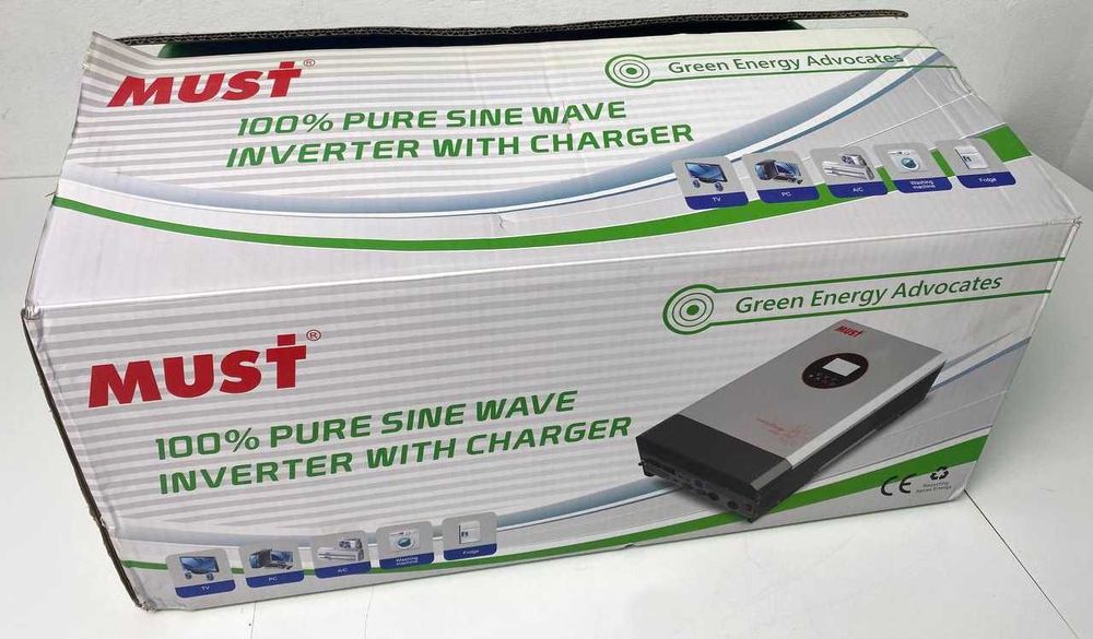Інвертор Must EP18-5048 5kW, 48V, AC charger 60A, USB, RS485