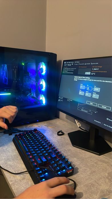 Komputer gamingowy gotowy zestaw