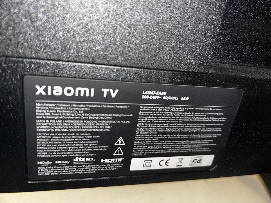 Xiaomi TV 43 polegadas