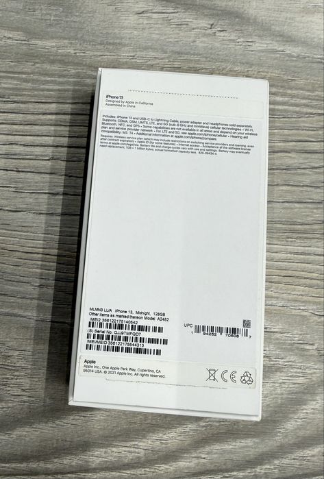 Iphone 13 midnight 128gb , батарея 100%