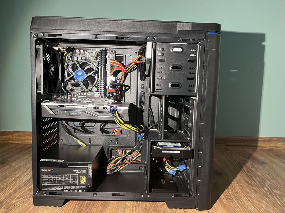 KOMPUTER DO GIER i5 | 16GB | RX 580 | SSD | WIN 11 | + monitor