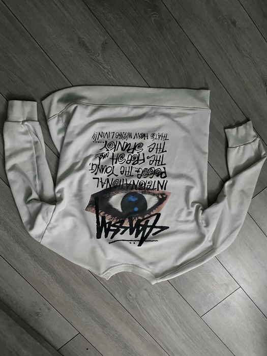 кофта Stüssy біла бв