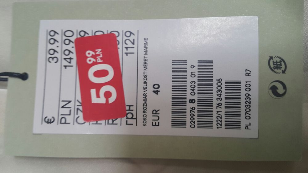 Żakiet marynarka H&M 40 L NOWA