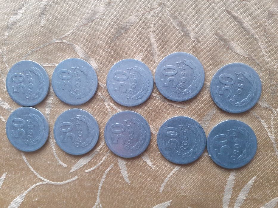 50 gr. 1949 r aluminium -1 zł/sztuka