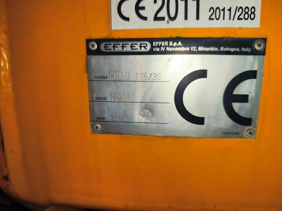 VOLVO FM 2012 + GRUA EFFER C/COMANDO Á DISTÂNCIA