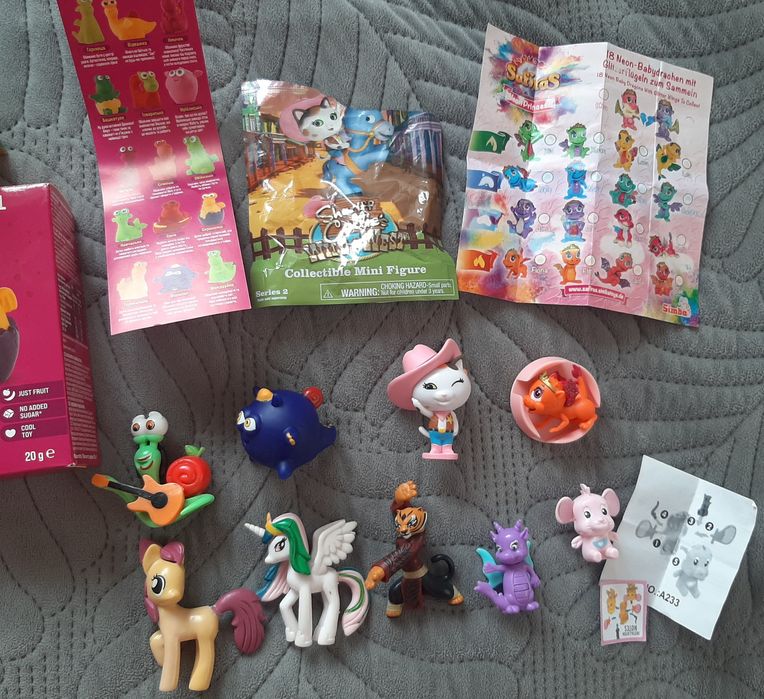 Фігурки Safiras Bob snail поні єдиноріг тигриця кунг-фу Келлі