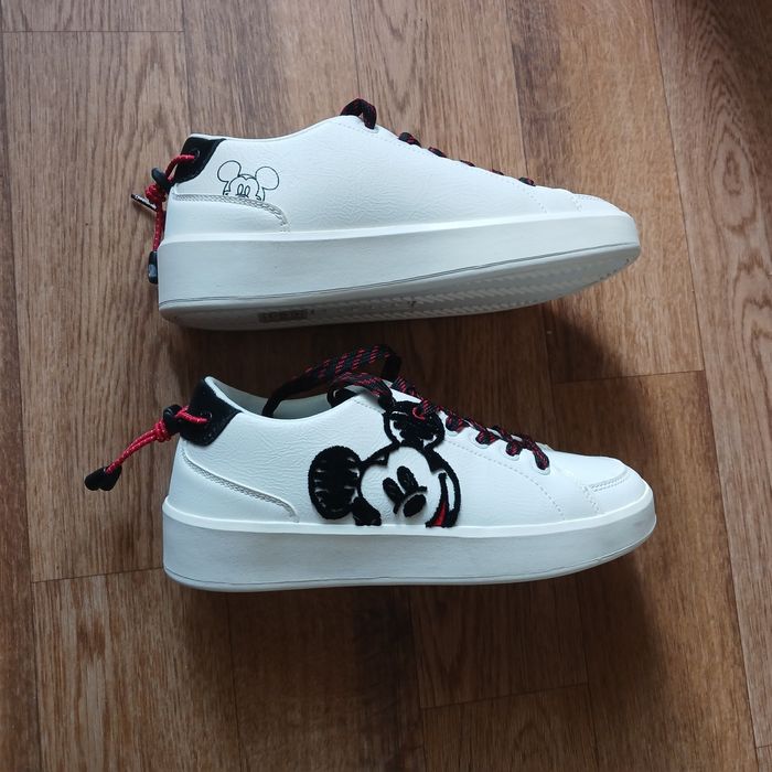 Кроссовки Desigual Mickey кожаные шкіряні кросівки оригінал