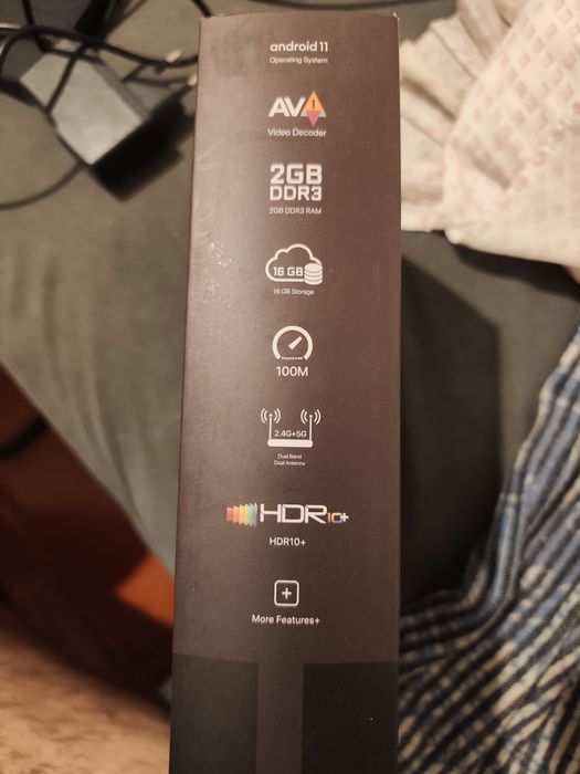 TV Box Gloriaforce RTX Mini 4K UHD – Android 11 (2GB RAM / 16GB)