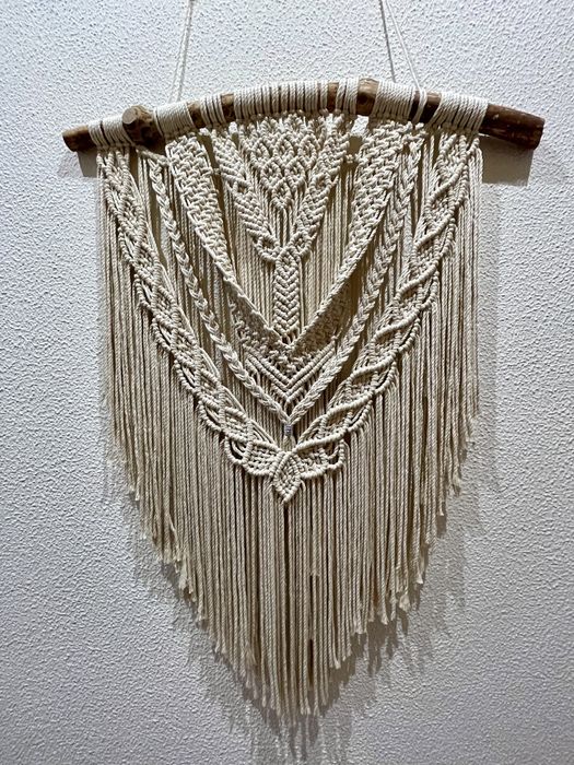 Painel em macrame