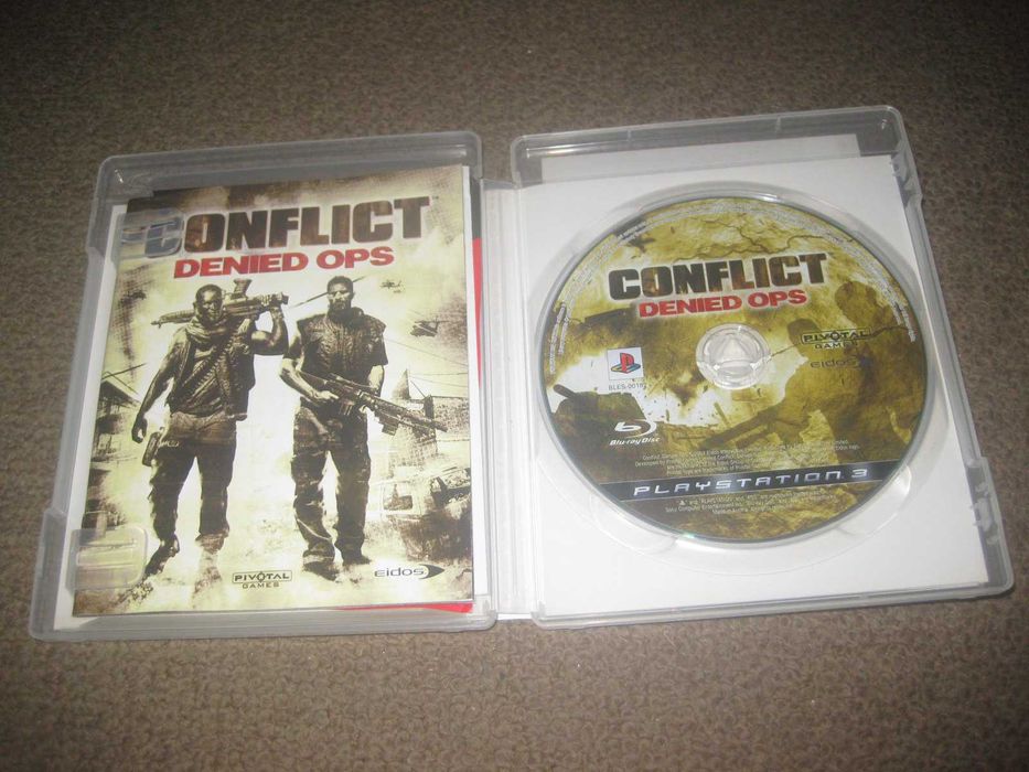 Jogo "Conflict: Denied Ops" para Playstation 3/Completo!