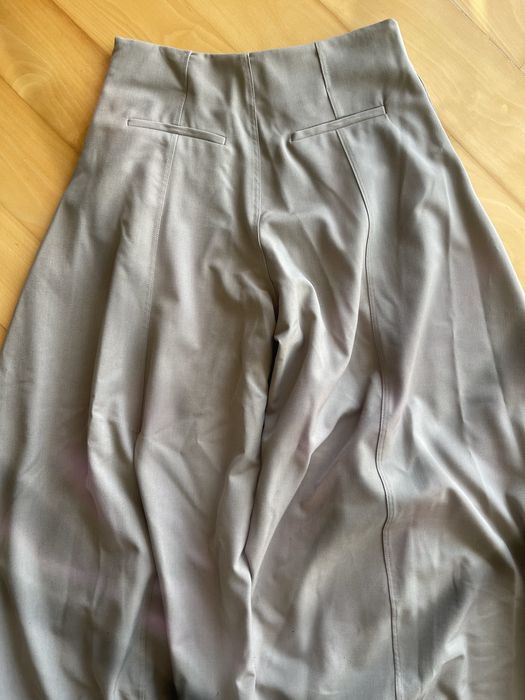 Calça wide leg larga