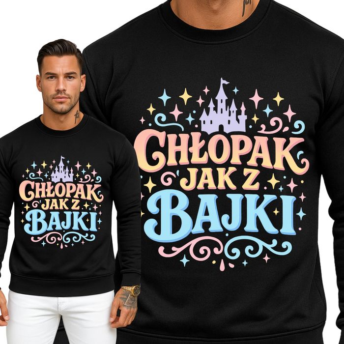 Bluzy męskie z nadrukiem