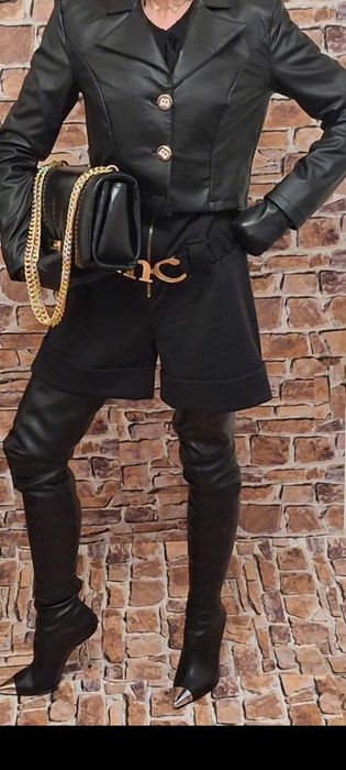 Elegancka krótka marynarka Marki s.Moriss