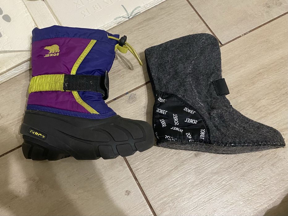 Дитячі sorel чоботи зимові