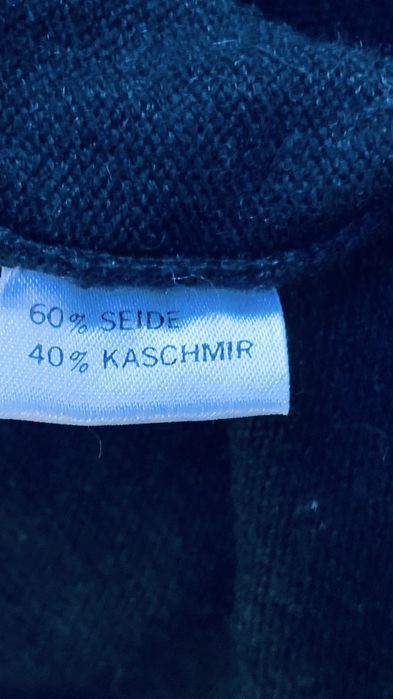 Sweter Golf kaszmir jedwab