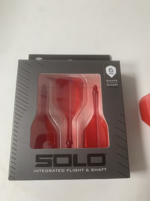Dart systemy Harrows Solo short x2 piórka szafty NOWE jak kflex