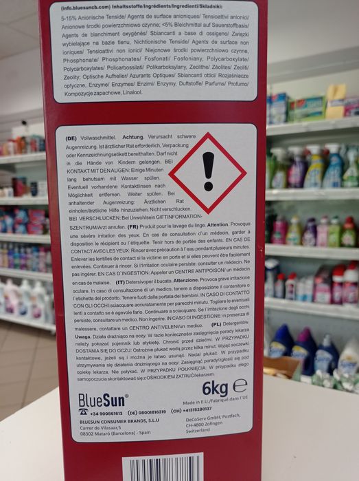 Proszek do prania Gama Universal 100 prań oryginalny z Niemiec